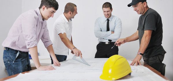 WE CONSTRUCT BUILDINGS
